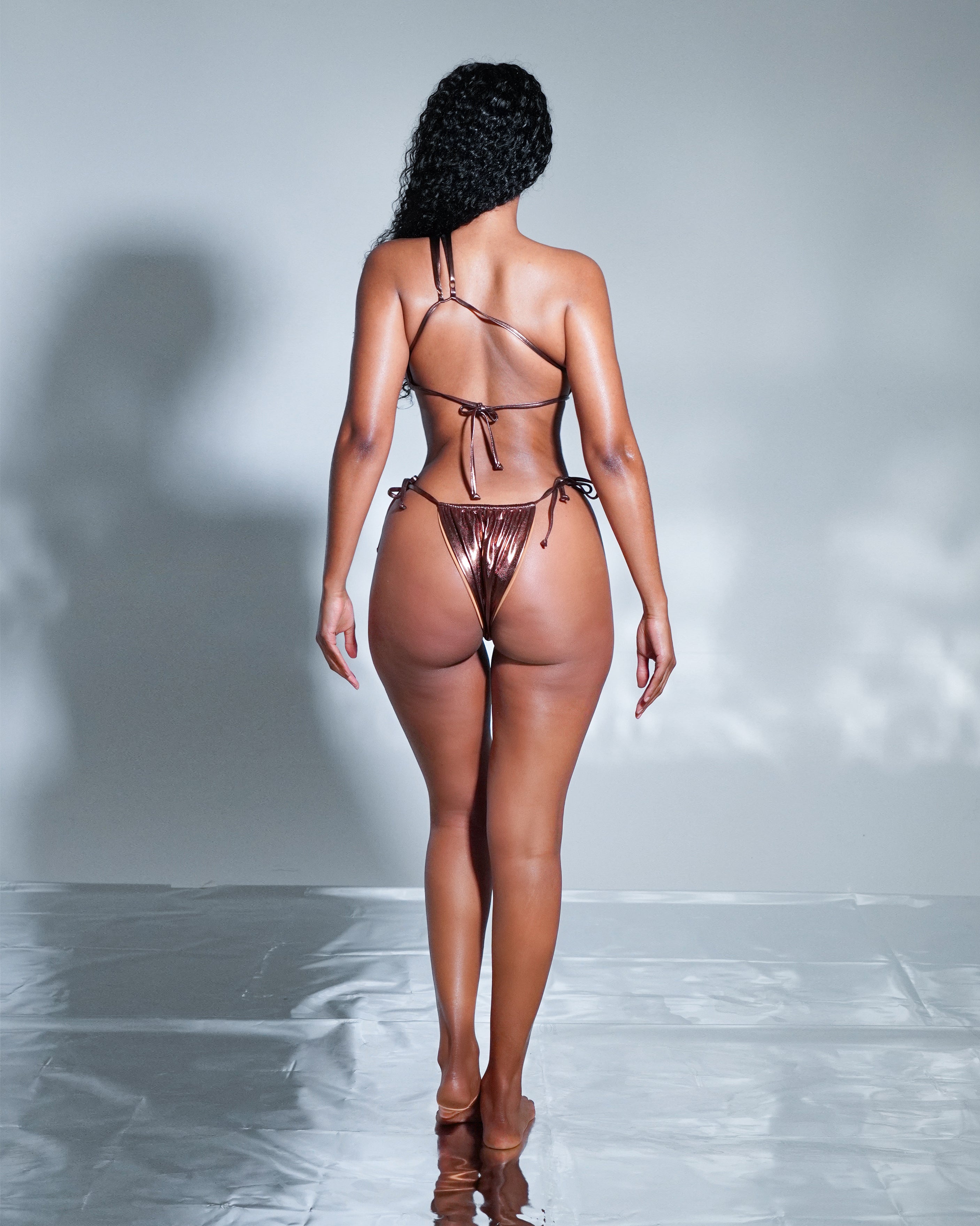 "STARLIGHT" Top - Chrome Bronze