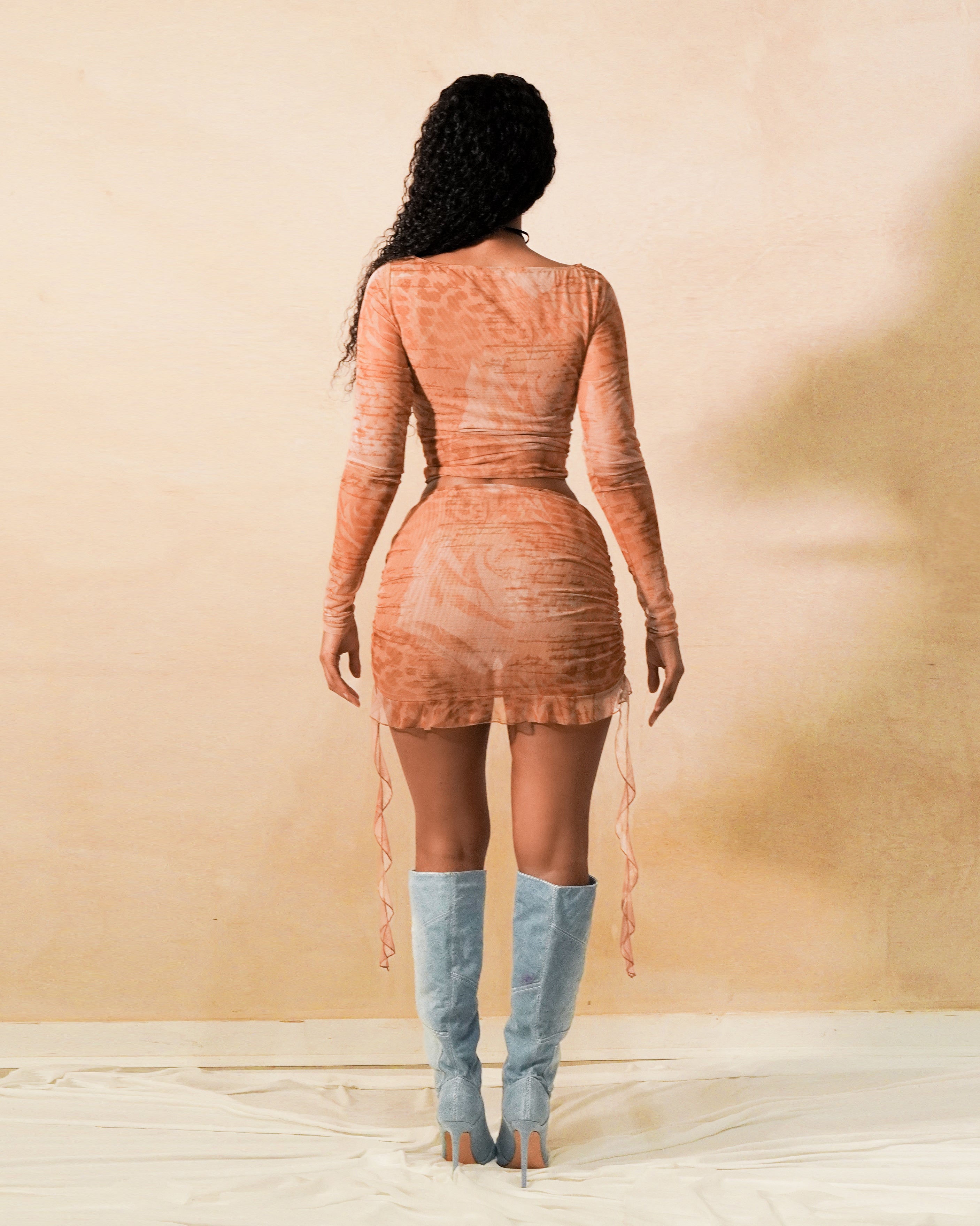 Haut en maille "BLISS" - Tan