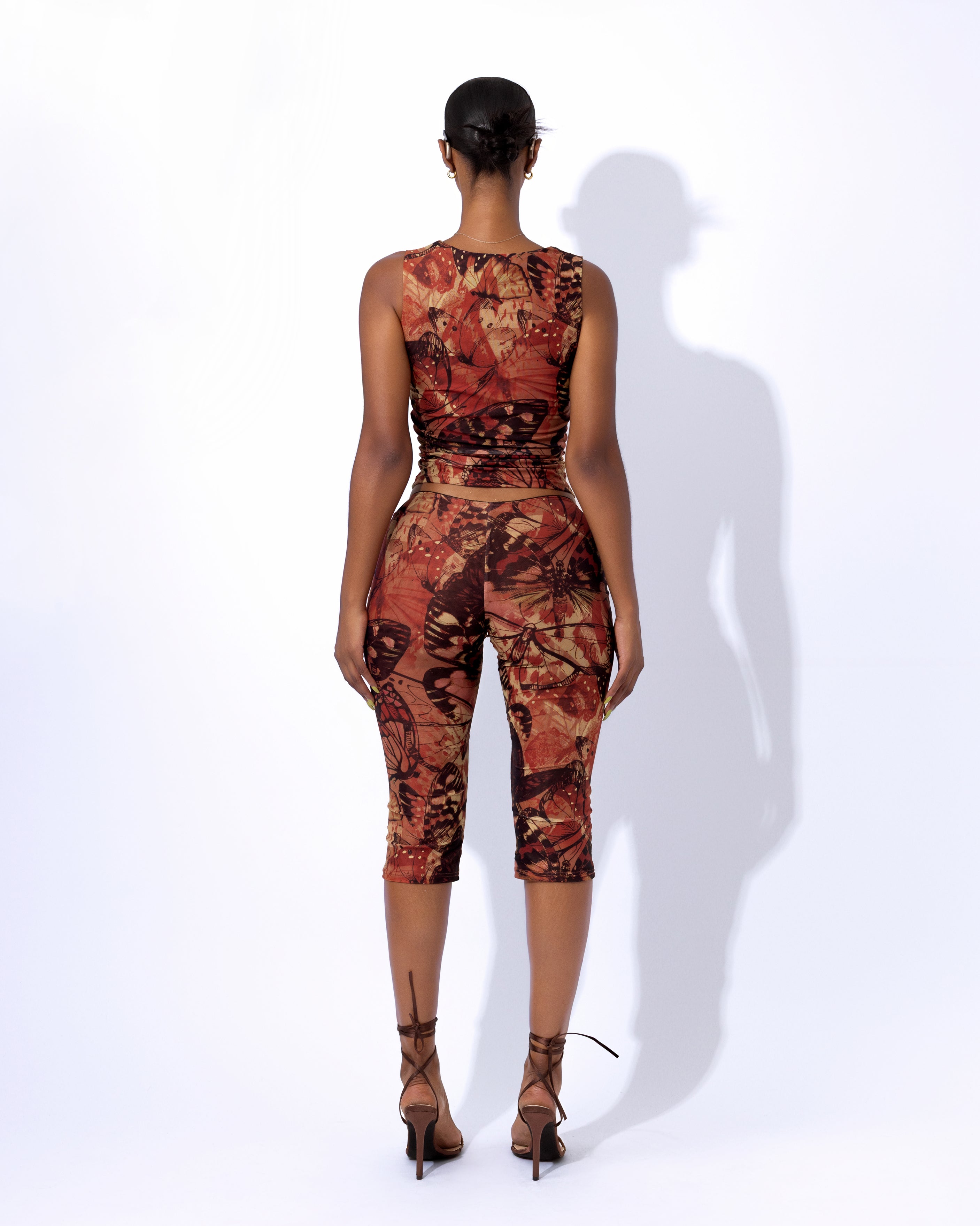 "KIMERA" Lace Up Top - Multi