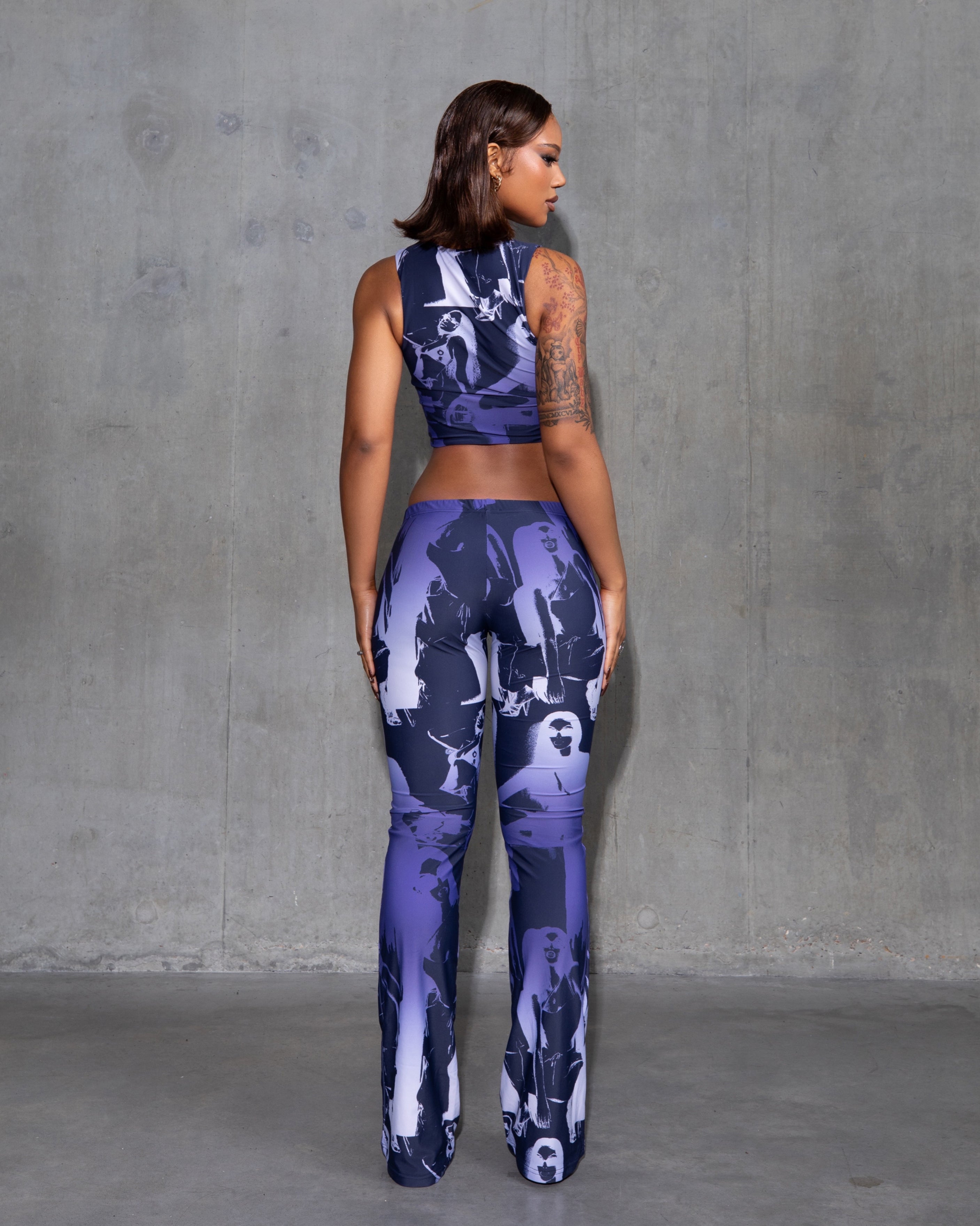 "COOKIE" Tank Top - Navy Blue