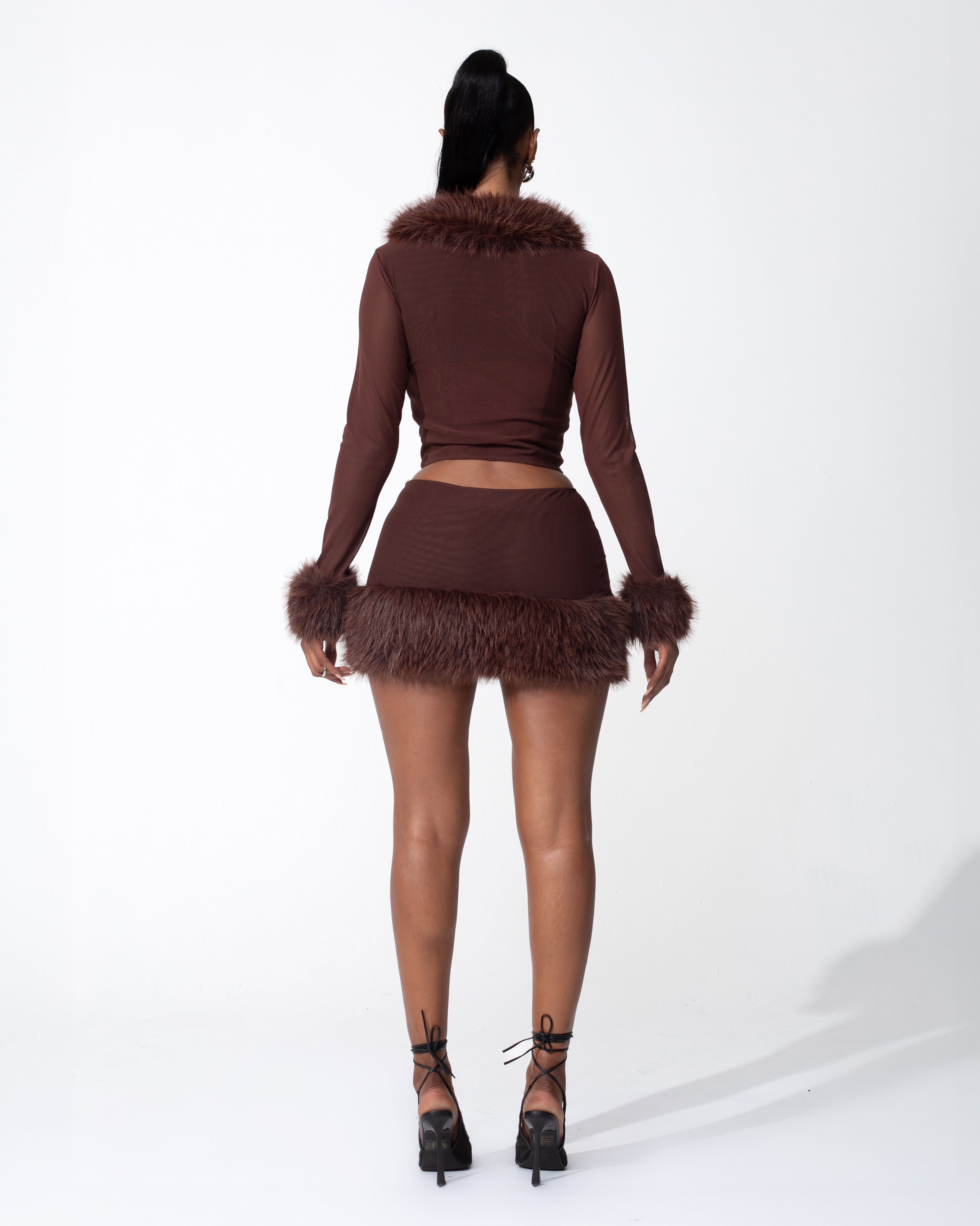 "DOLCE" Top - Brown