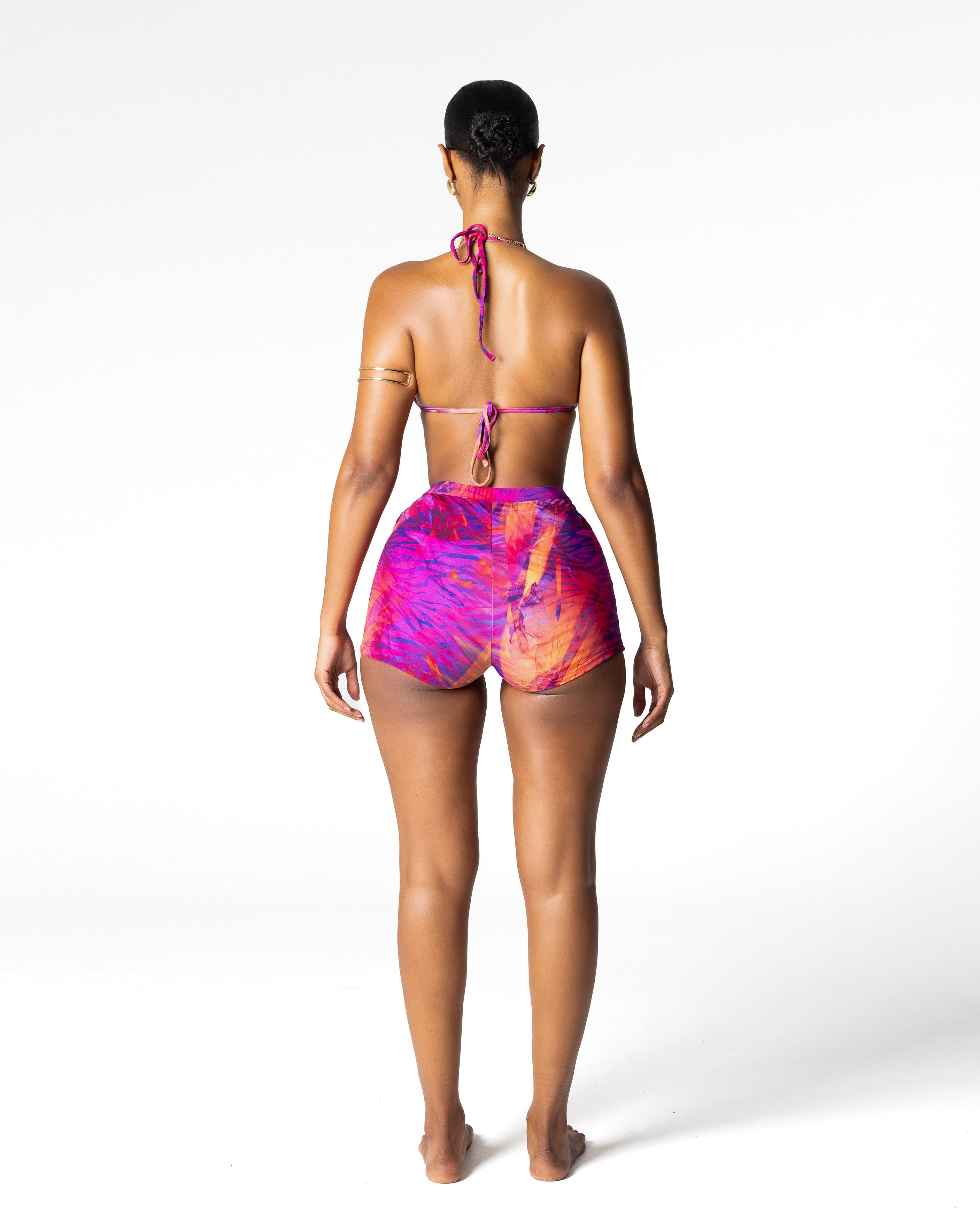 "HITCH" Shorts - Pink Multi