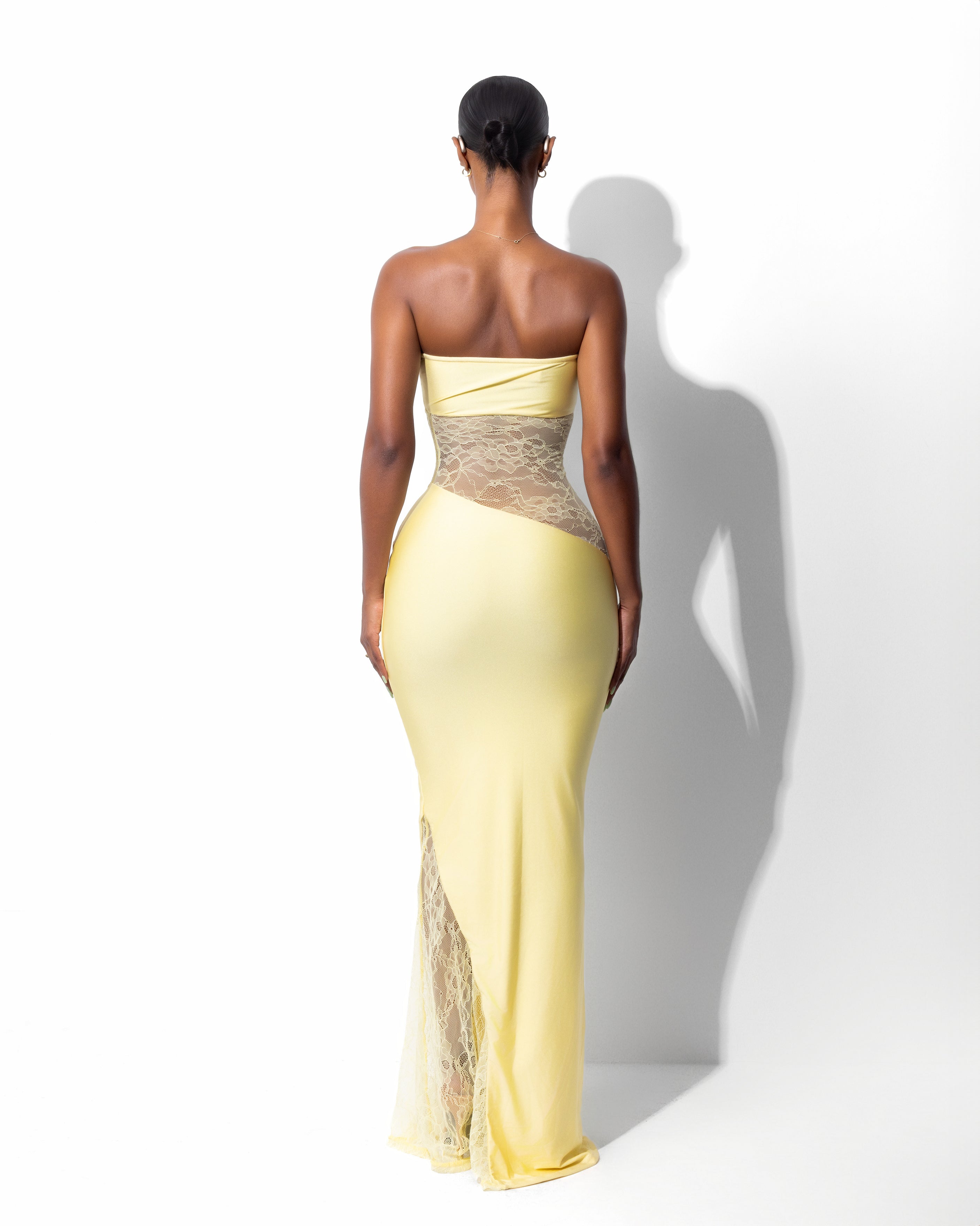 "PERRY" Maxi Dress - Yellow