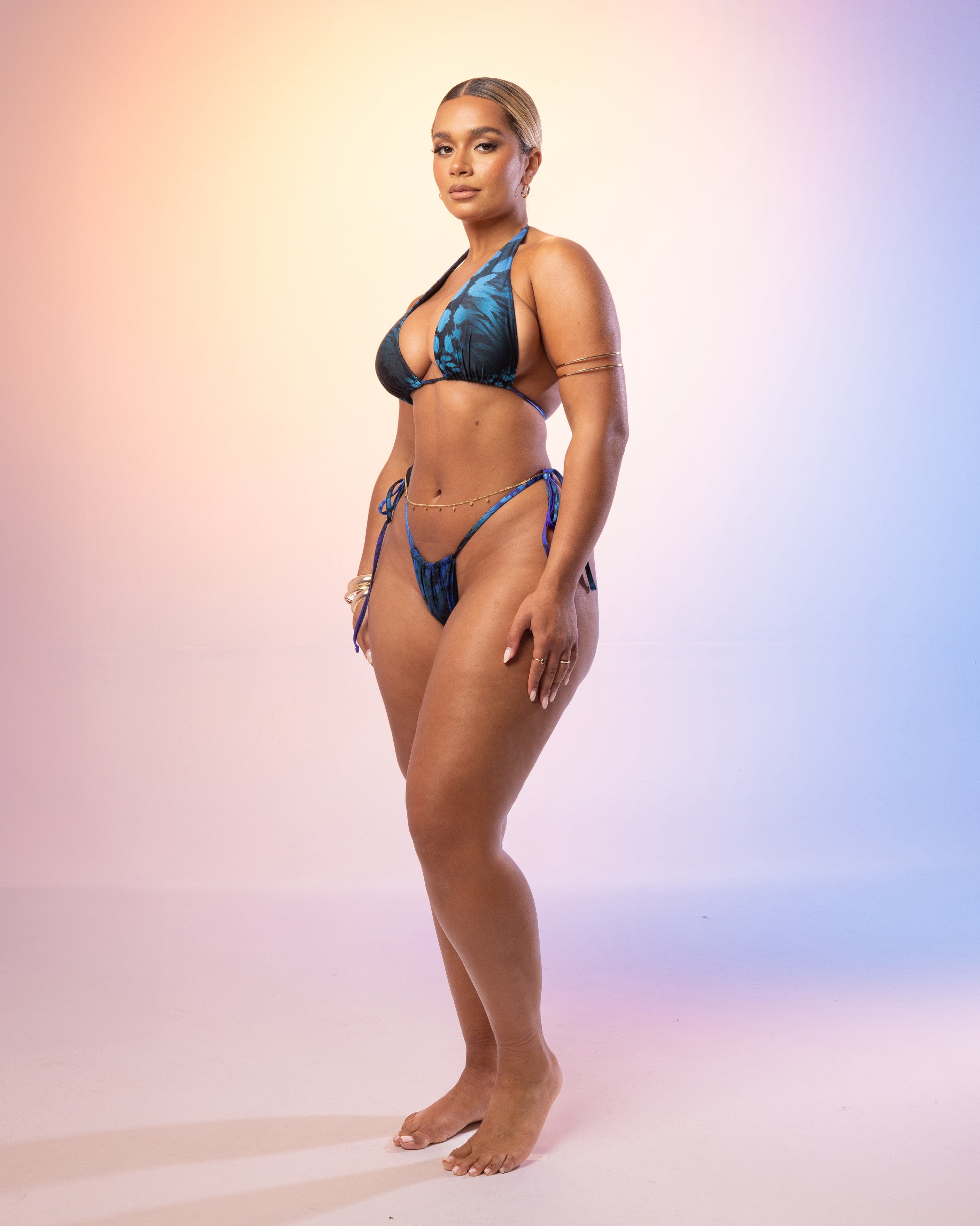 "JEWEL" Bottom - Blue