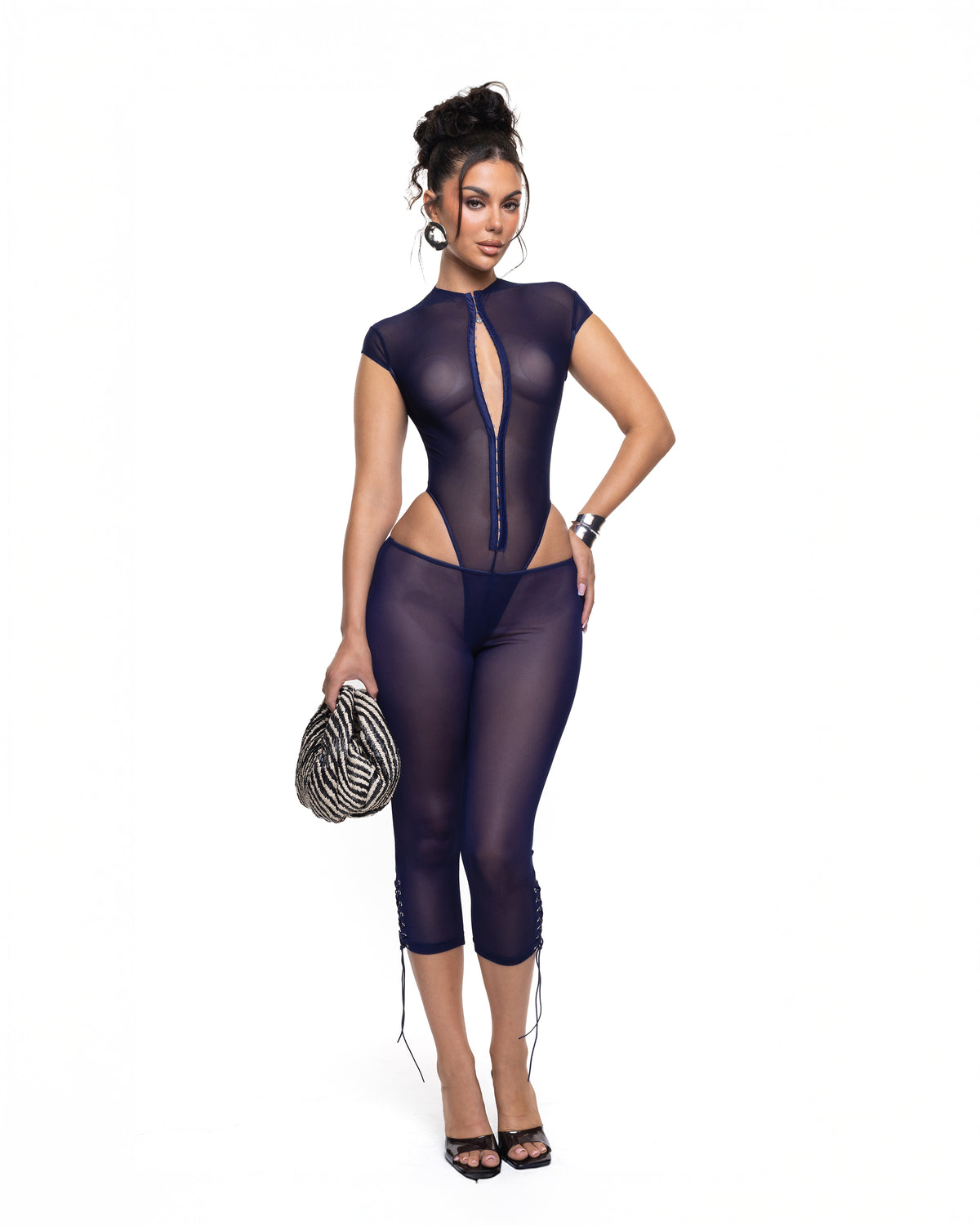 "TAYLOR" Capri - Midnight Blue