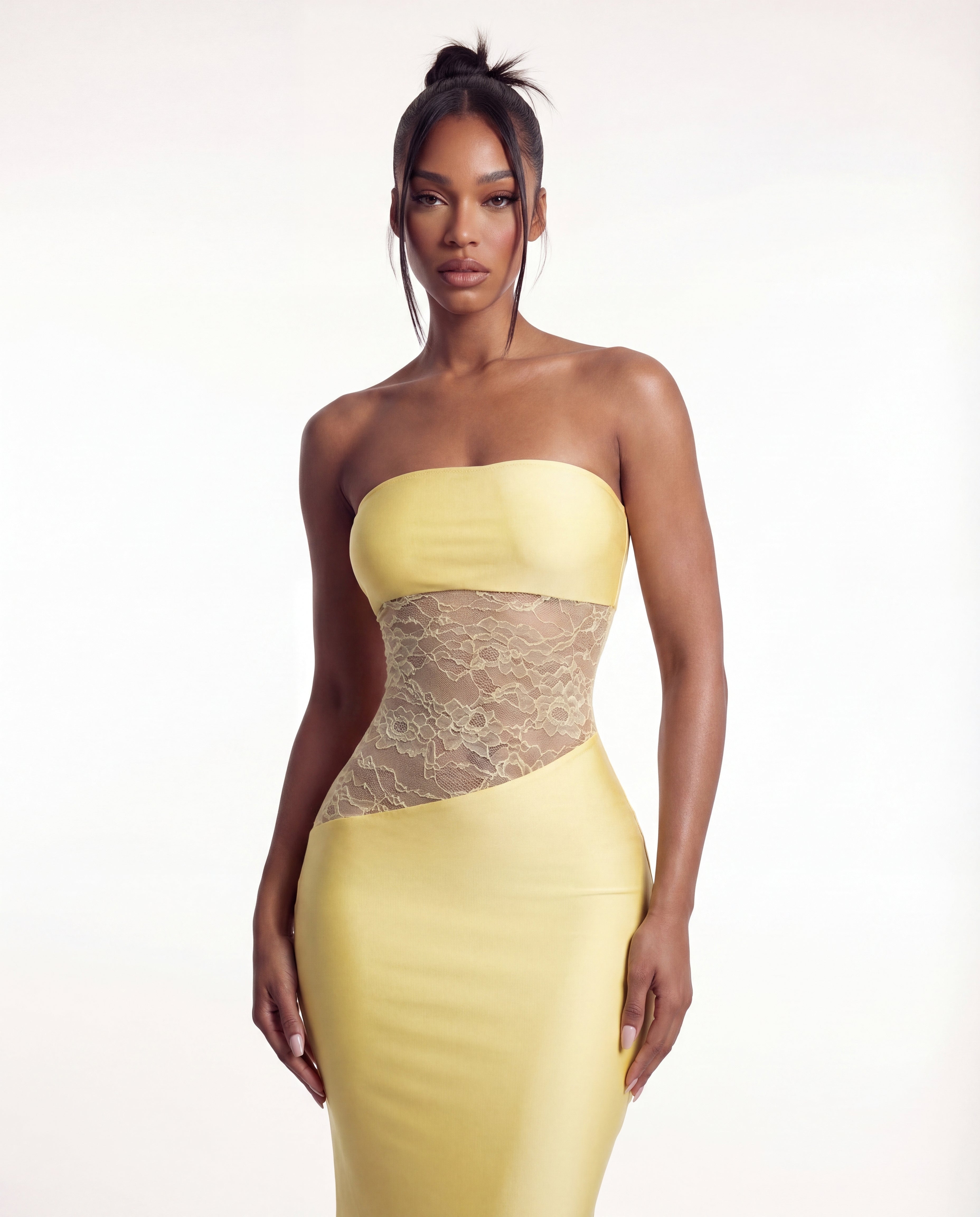 "PERRY" Maxi Dress - Yellow